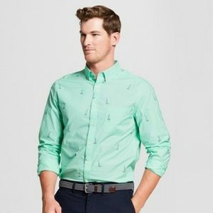 Std Fit Northrop Long Sleeve Button-Down Shirt